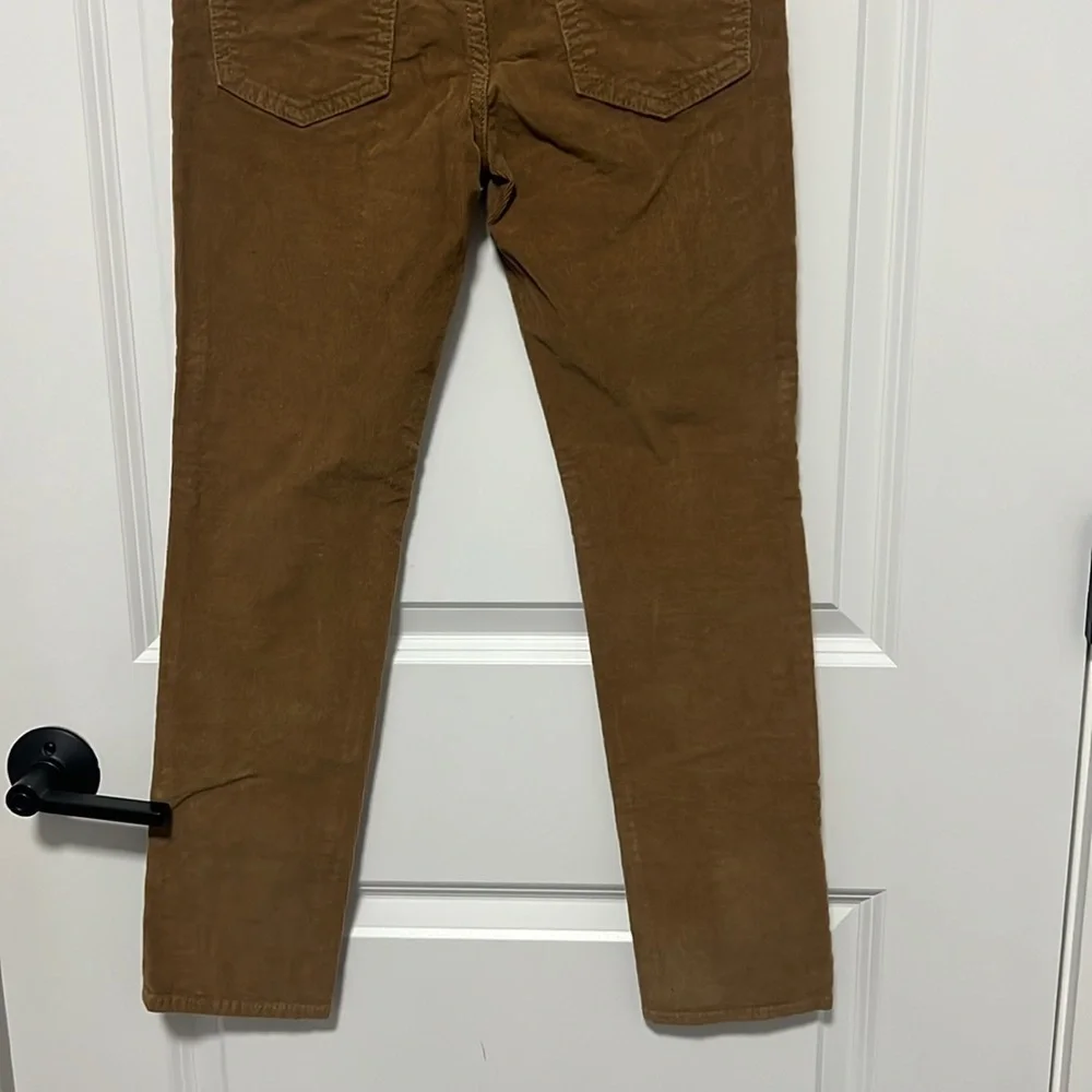 GAP Kids Boys Corduroy Regular Slim Pants Sz 12 SLIM Brown Tan